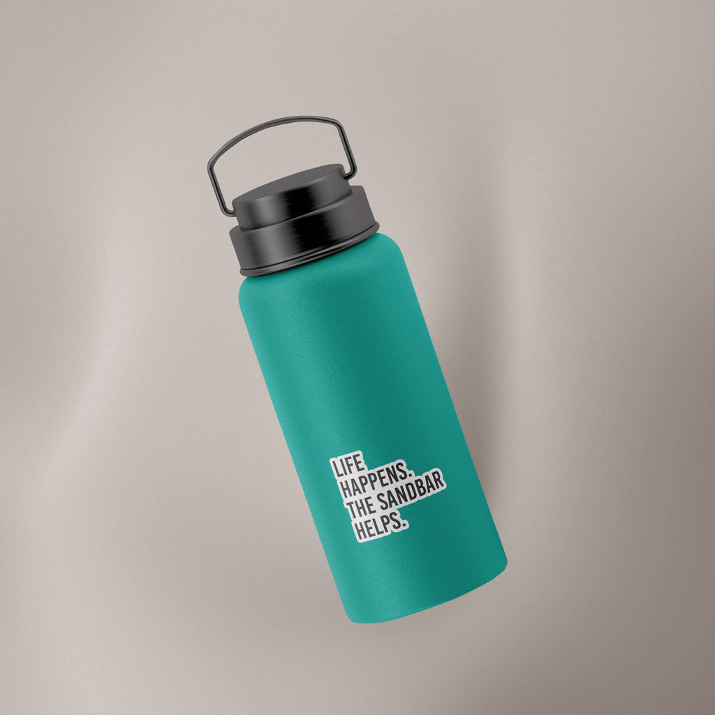 Life Happens The Sandbar Helps (Decal)