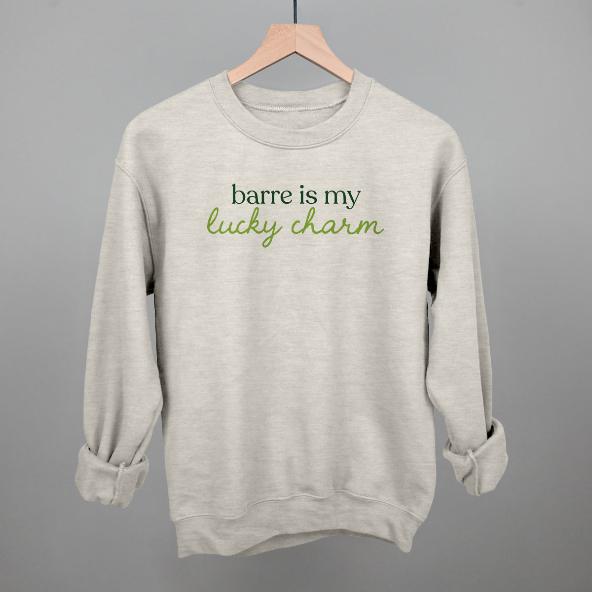 Barre Is My Lucky Charm