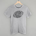 Floral Football Grey