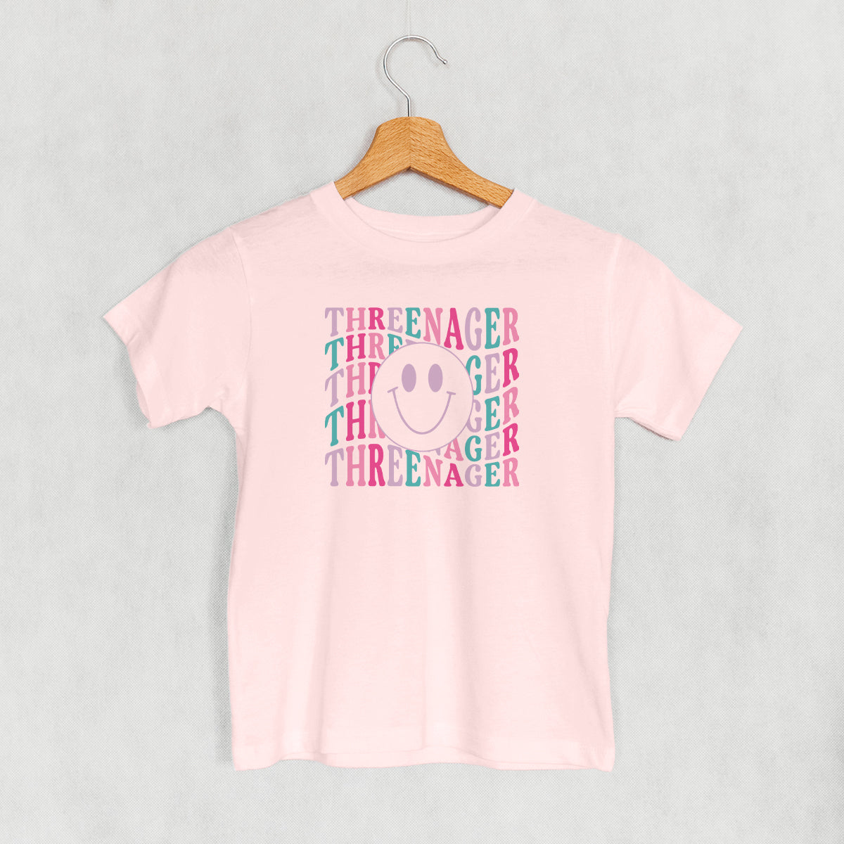 Threenager (Pink + Purple) (Kids)