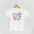 Five Is A Vibe (Pink + Purple) (Kids)
