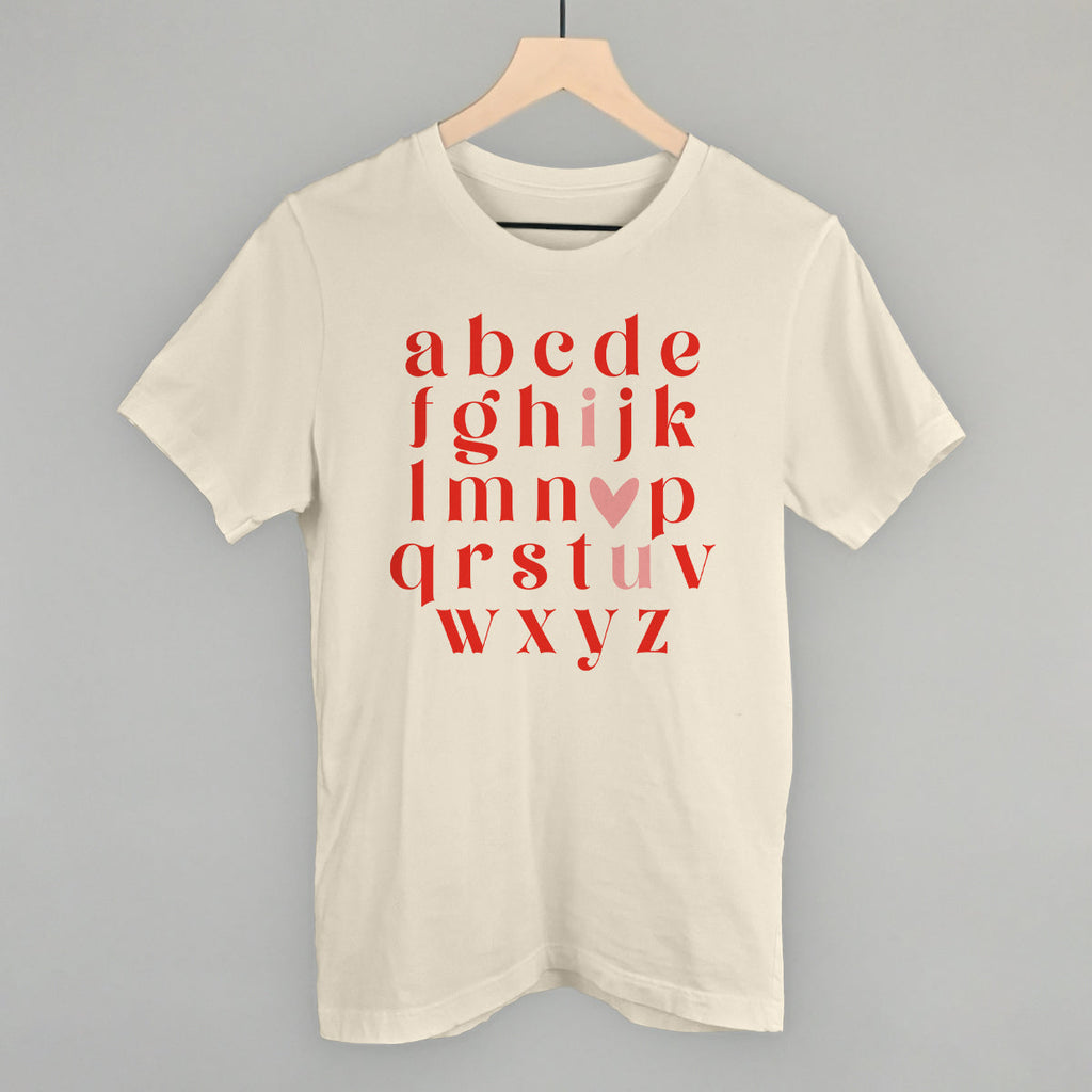 I Heart U Alphabet