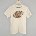 Floral Football Brown
