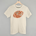 Floral Football Orange