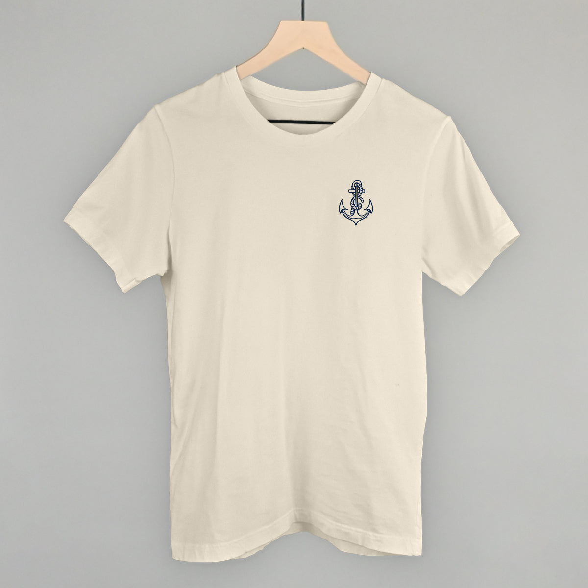Anchor Doodle (Navy Blue) (Left Chest)