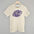 Floral Football Purple