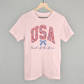 USA Floral Arch + Bow
