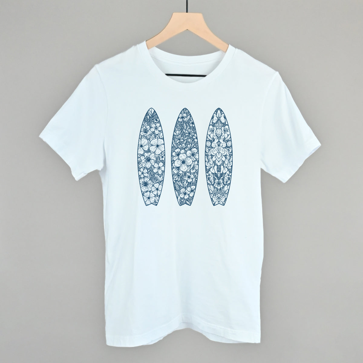 Blue Floral Surfboards