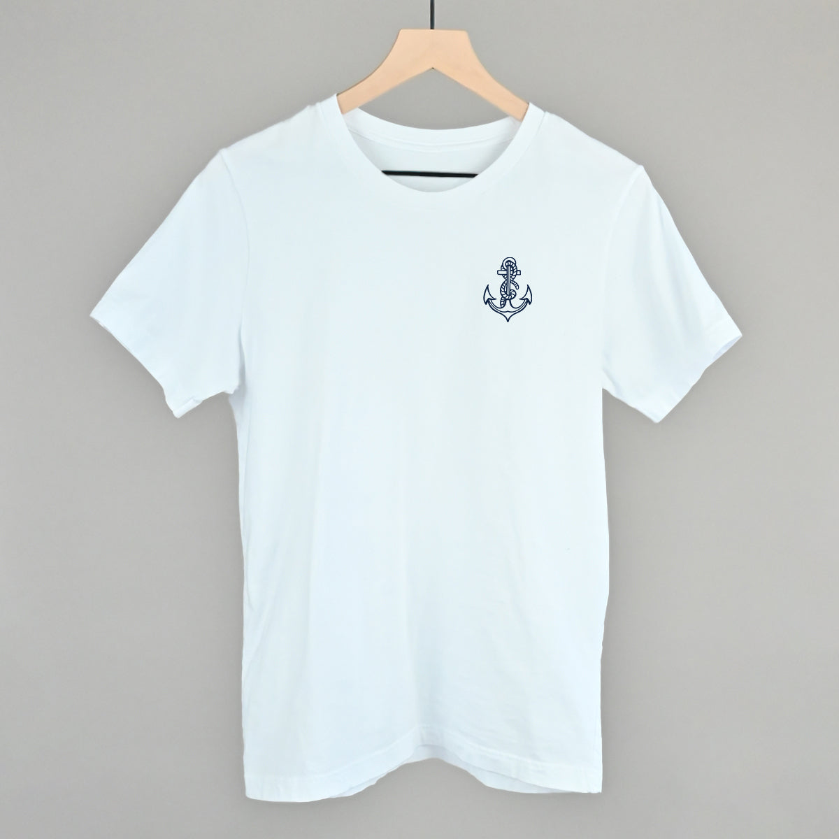 Anchor Doodle (Navy Blue) (Left Chest)