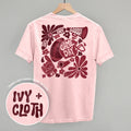 Floral Game Day Maroon (Back Print)