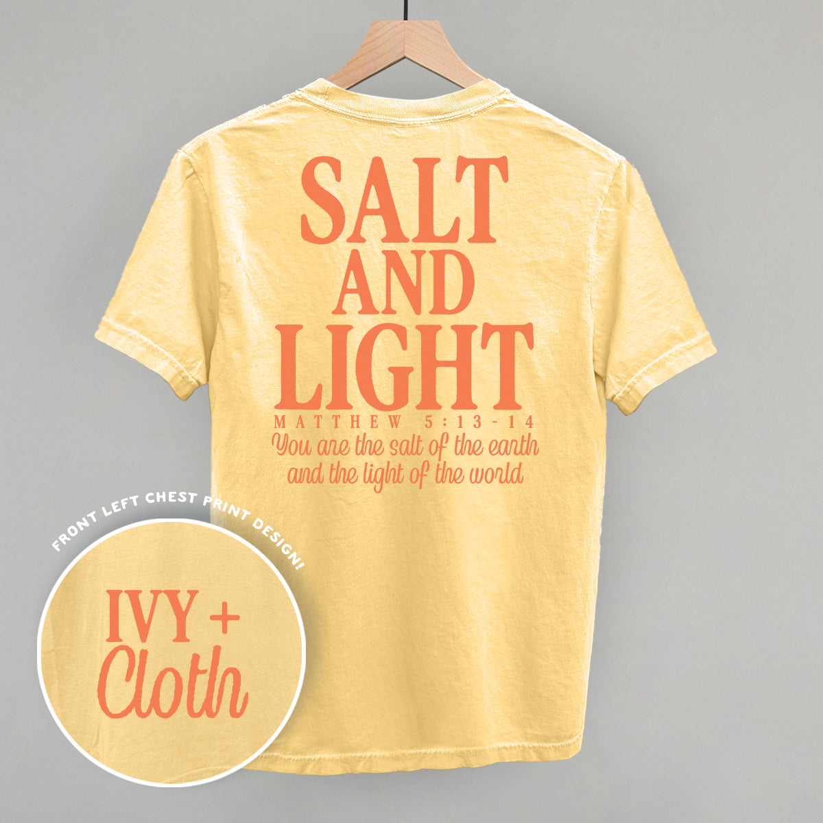 Salt And Light Serif (Back Print)