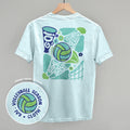 Volleyball Season Doodles (Back Print)