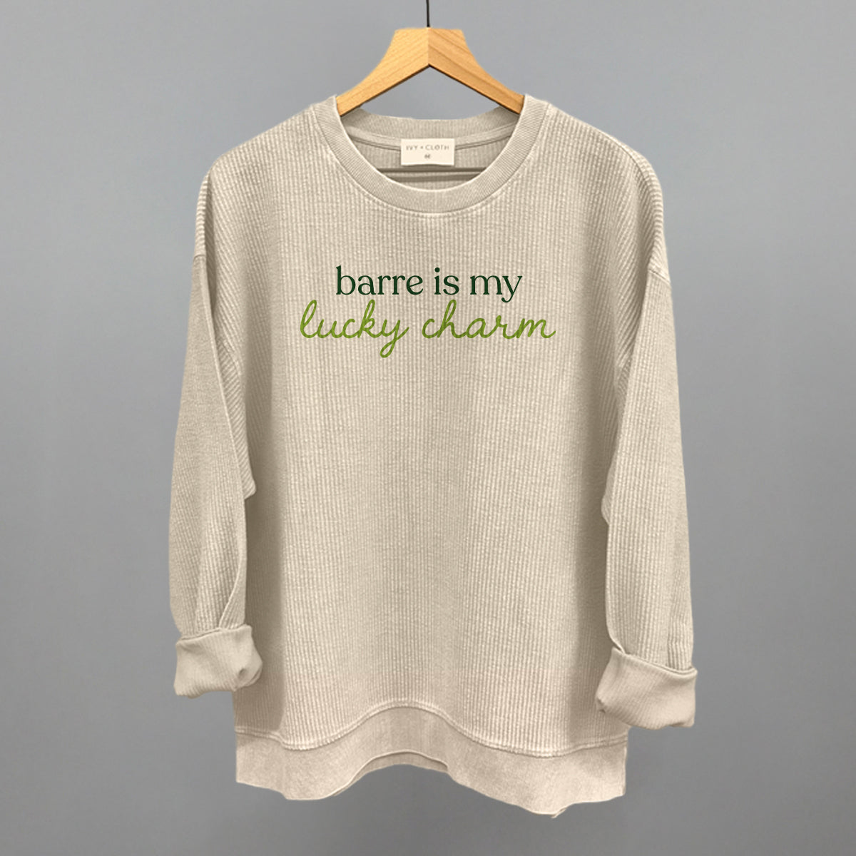 Barre Is My Lucky Charm