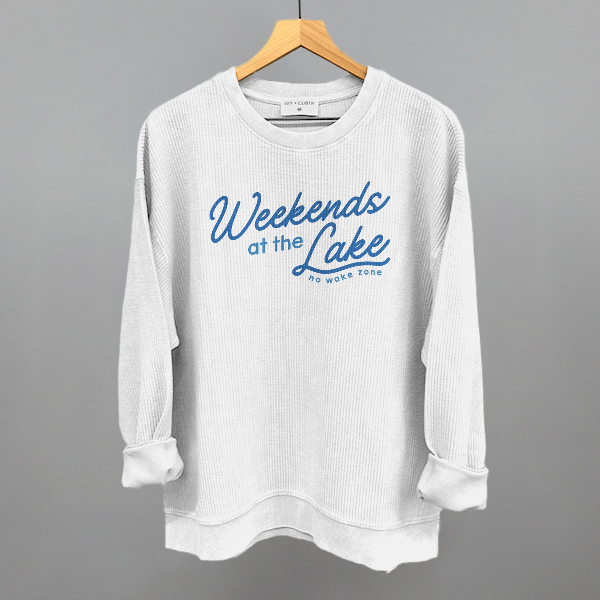 Weekends At The Lake Blue
