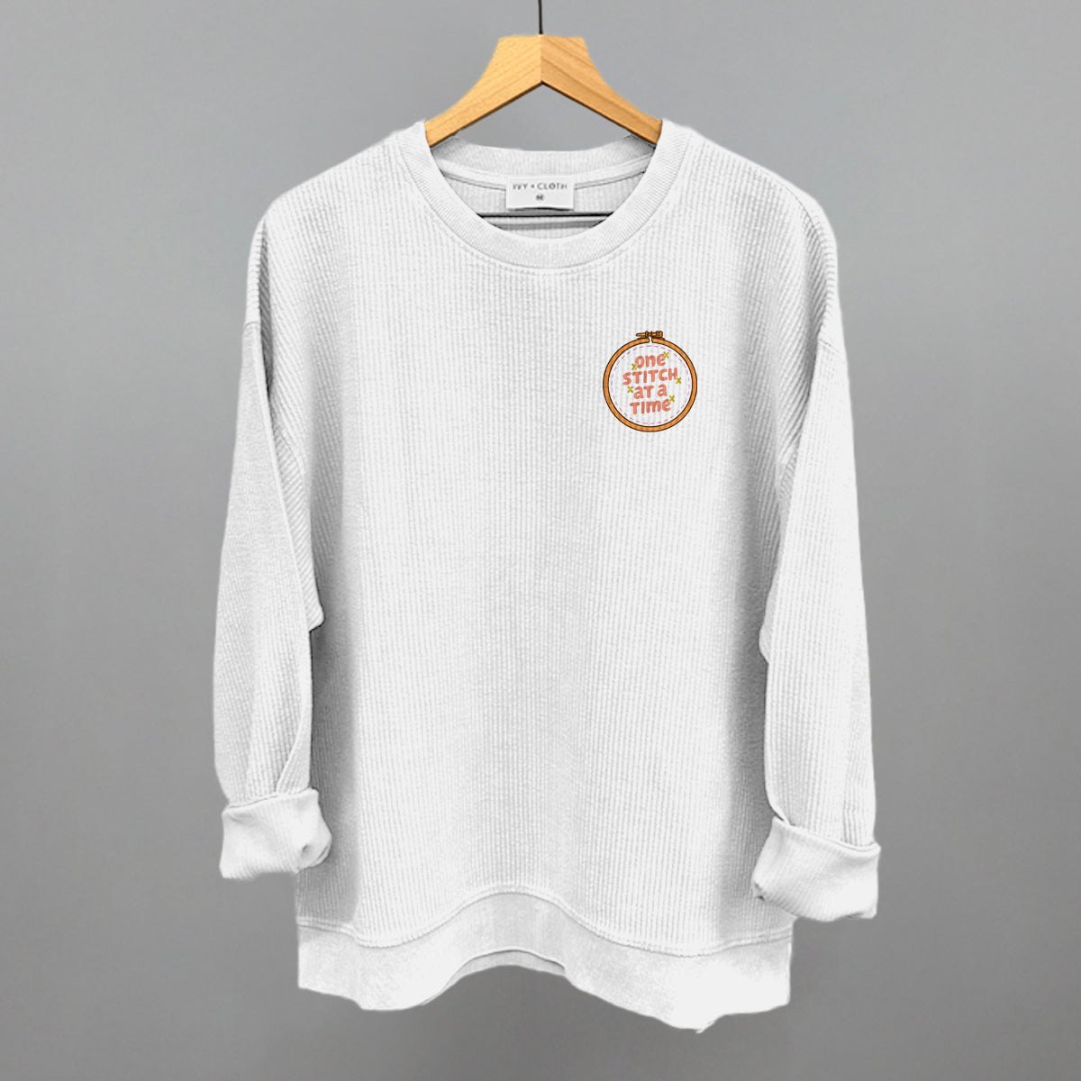 One-Stitch At A Time (Left Chest)