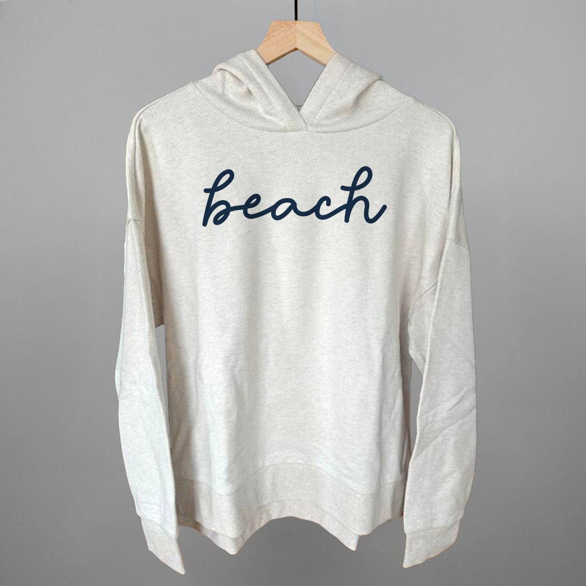 Beach (Blue Script)