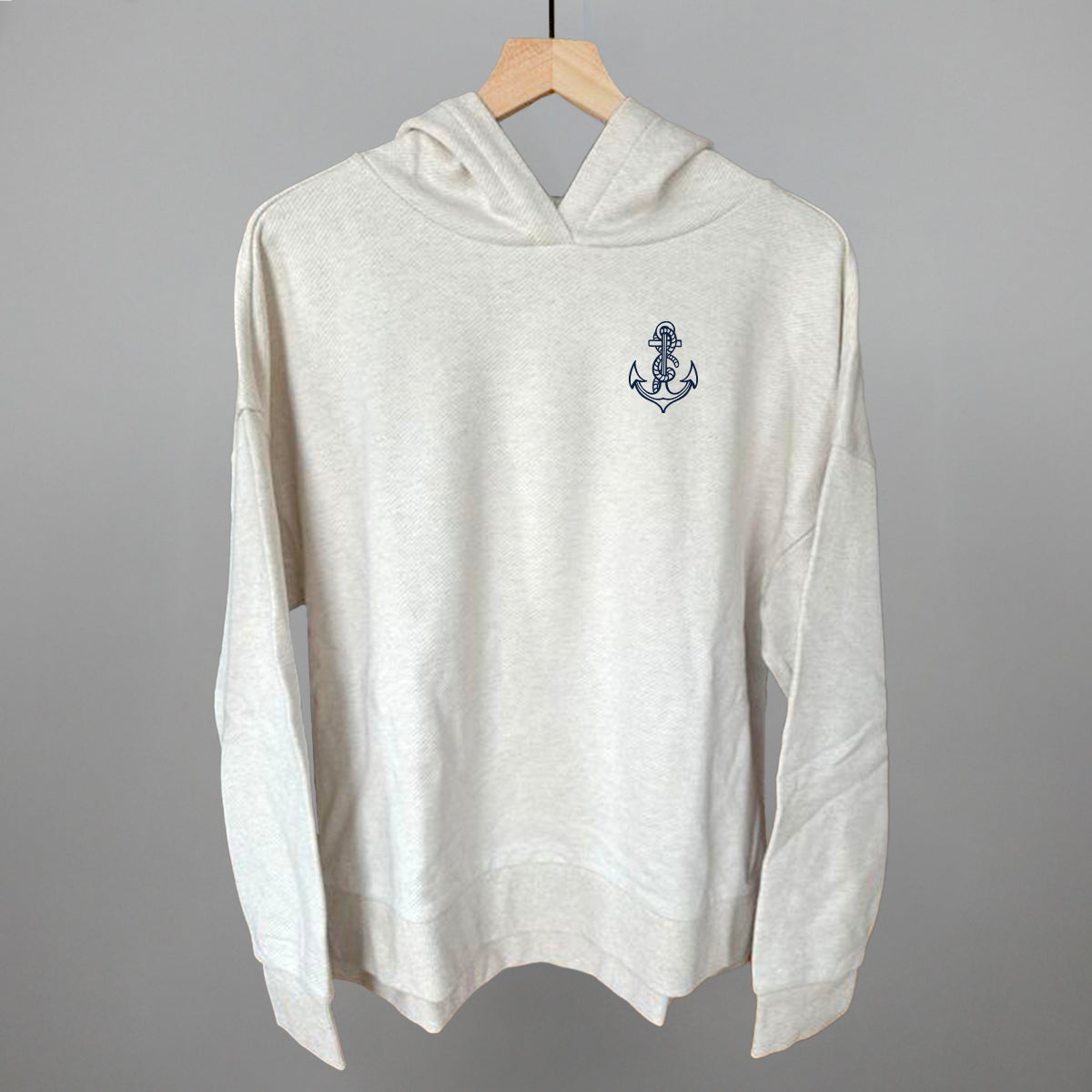 Anchor Doodle (Navy Blue) (Left Chest)