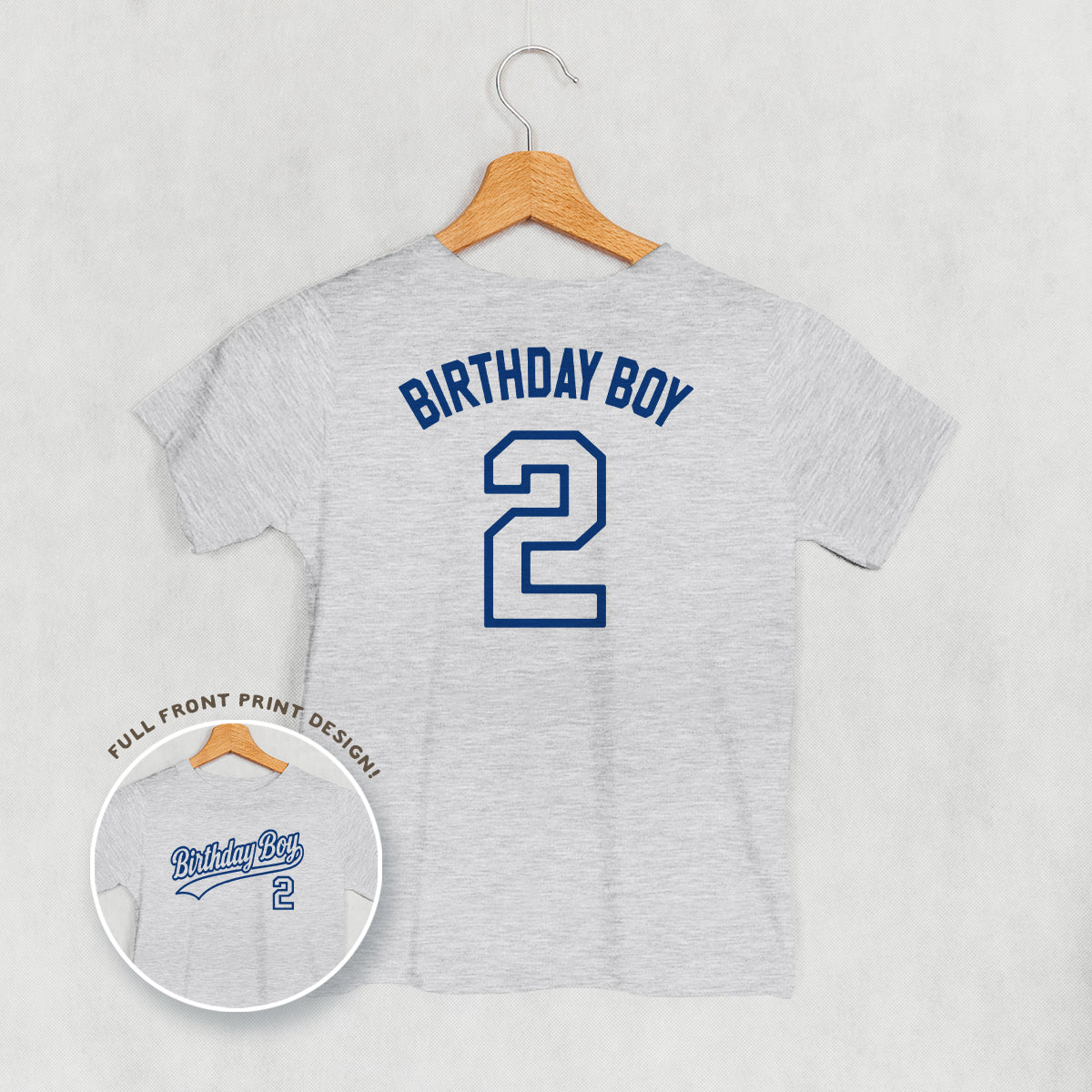 Birthday Boy Varsity #2 (Kids Back Print)