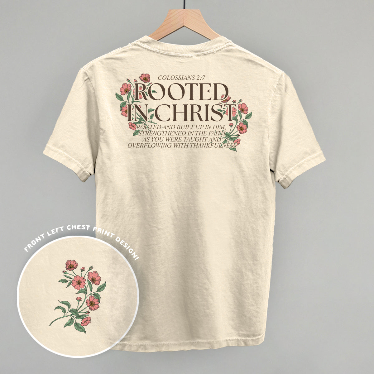 Rooted In Christ (Back Print)