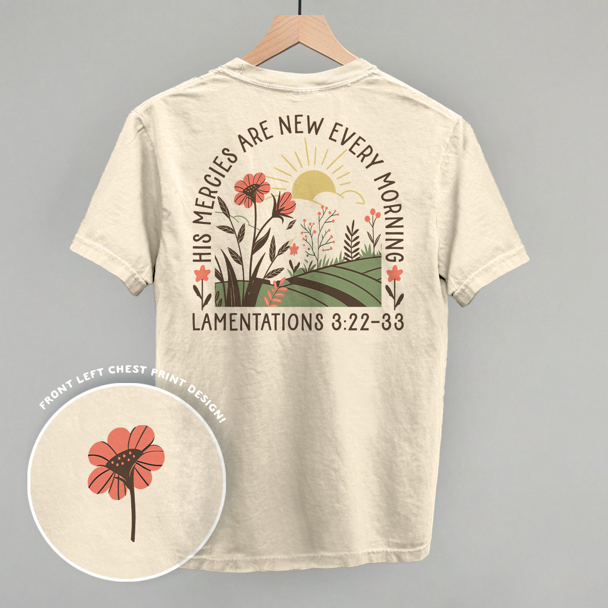 His Mercies Are New Every Morning (Back Print)