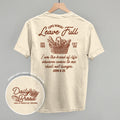 Come Hungry Leave Full (Back Print)