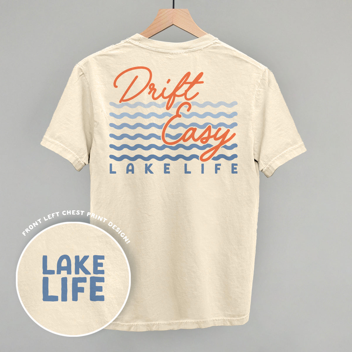 Drift Easy Lake Life (Back Print)