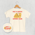 Mac & Cheese Lovers Club (Kids Back Print)