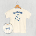 Birthday Boy Varsity #4 (Kids Back Print)