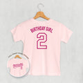 Birthday Girl Varsity #2 (Kids Back Print)