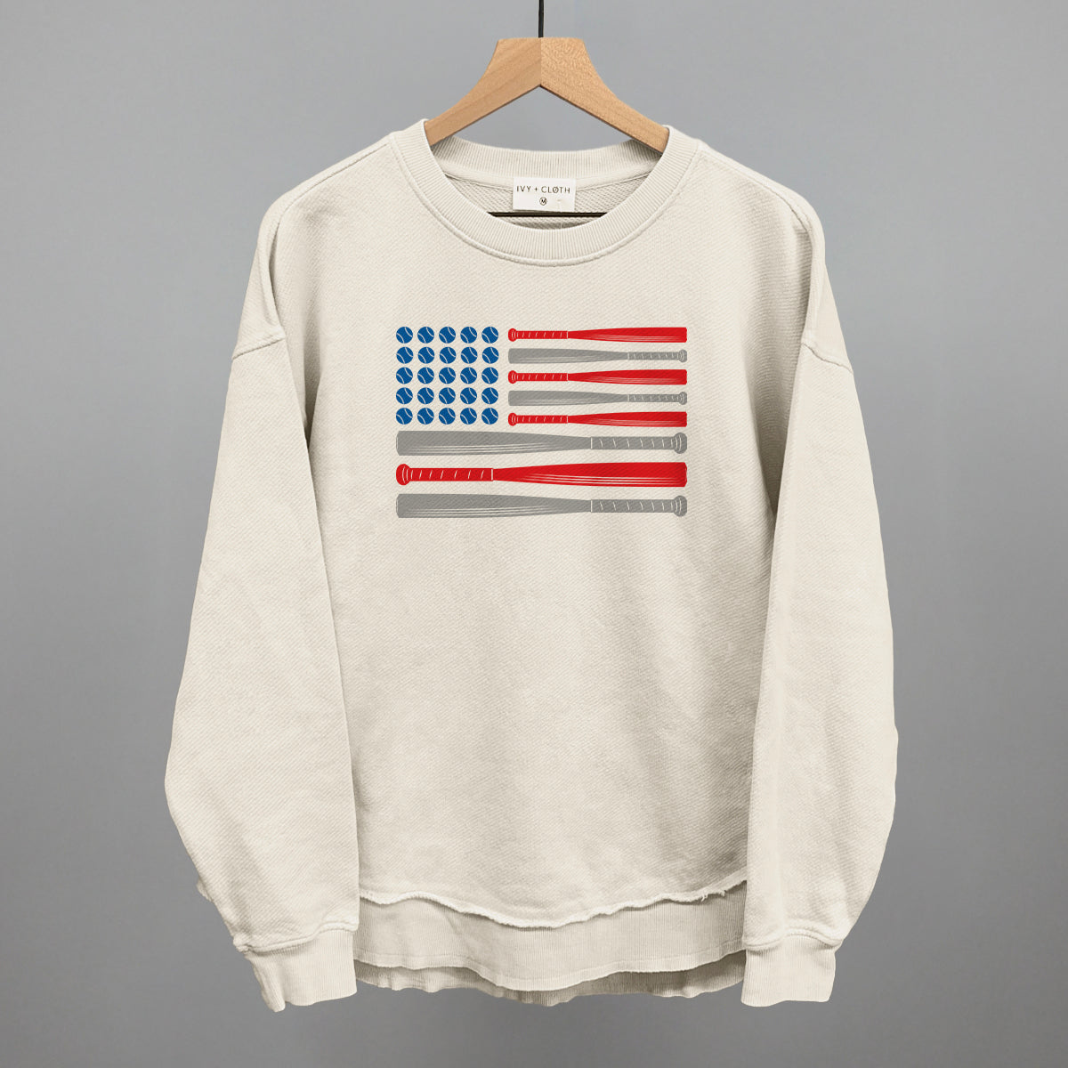 Baseball American Flag