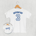 Birthday Boy Varsity #3 (Kids Back Print)