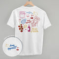 Bon Appetit Doodles (Back Print)