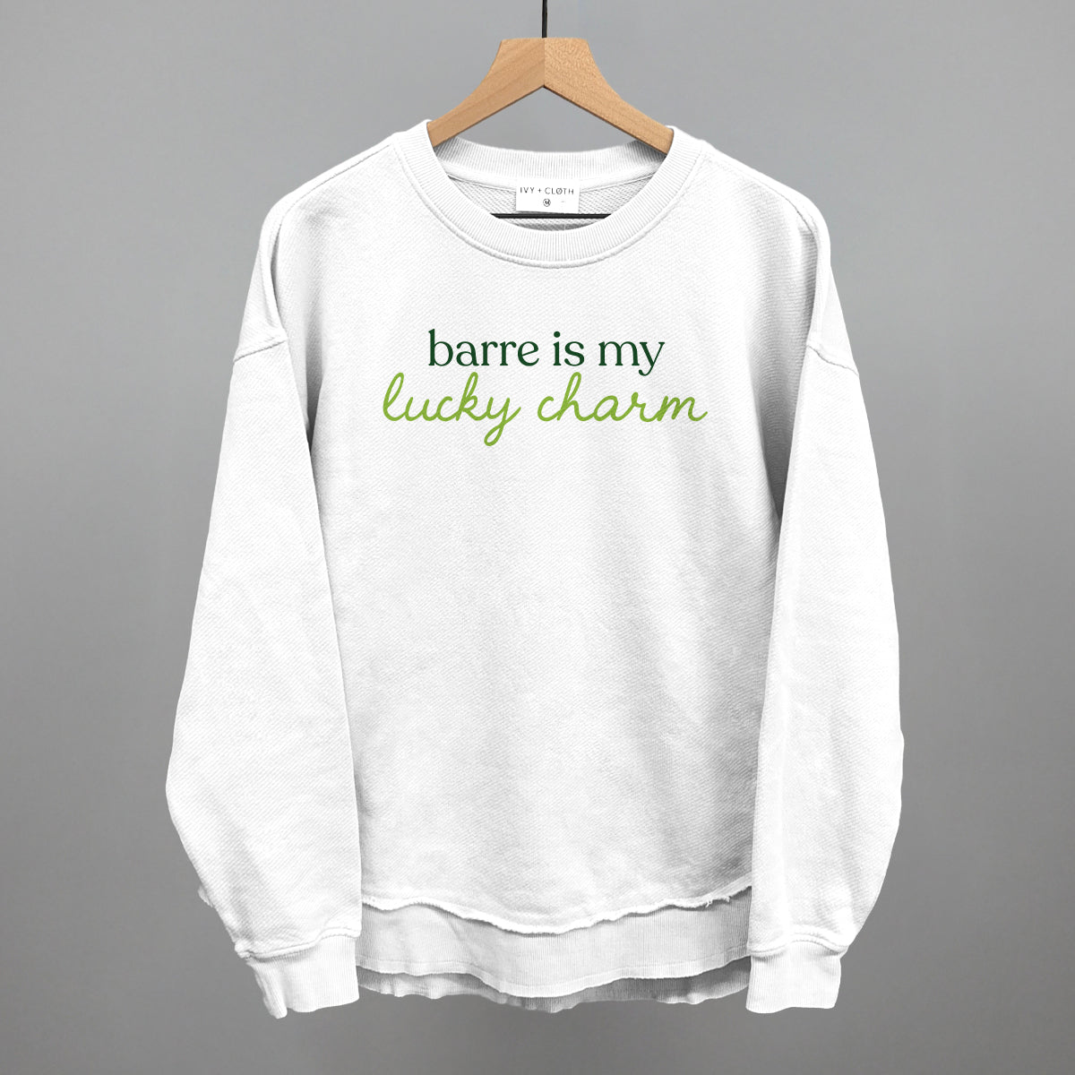 Barre Is My Lucky Charm