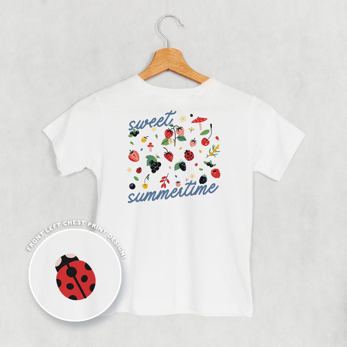 Sweet Summertime Fruits (Kids Back Print)