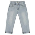 Babyface - Boys Wide-Fit Denim Pants, Pale Blue Denim