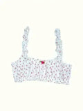 Romantic Floral Pointelle Bralette