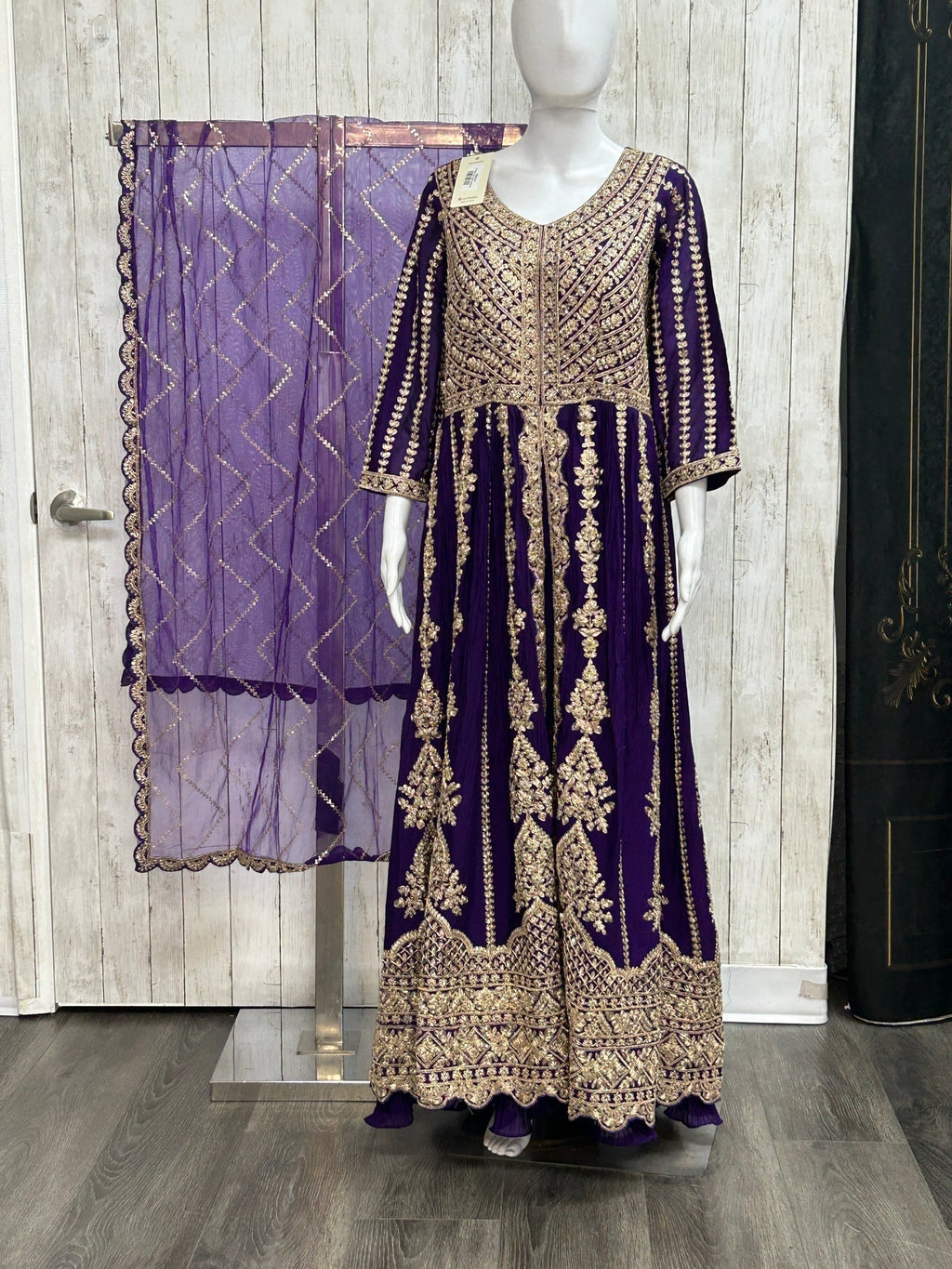 Wedding collection: Mirza: heavy party wear Anarkali dresses
