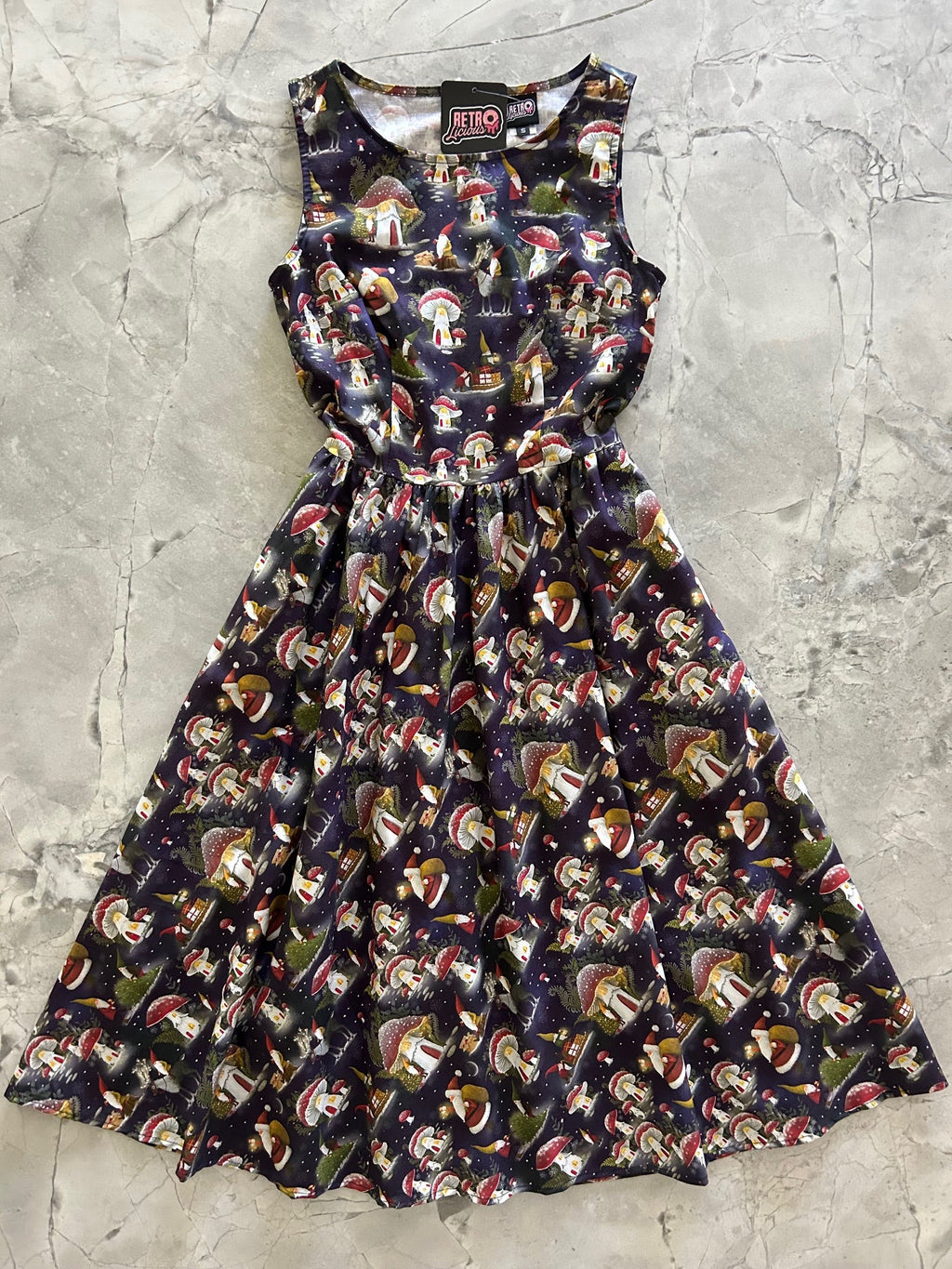 Gnome Midi Dress - Small only, 1 left!