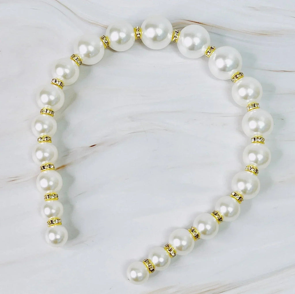 My Lovely Janice Pearl Headband