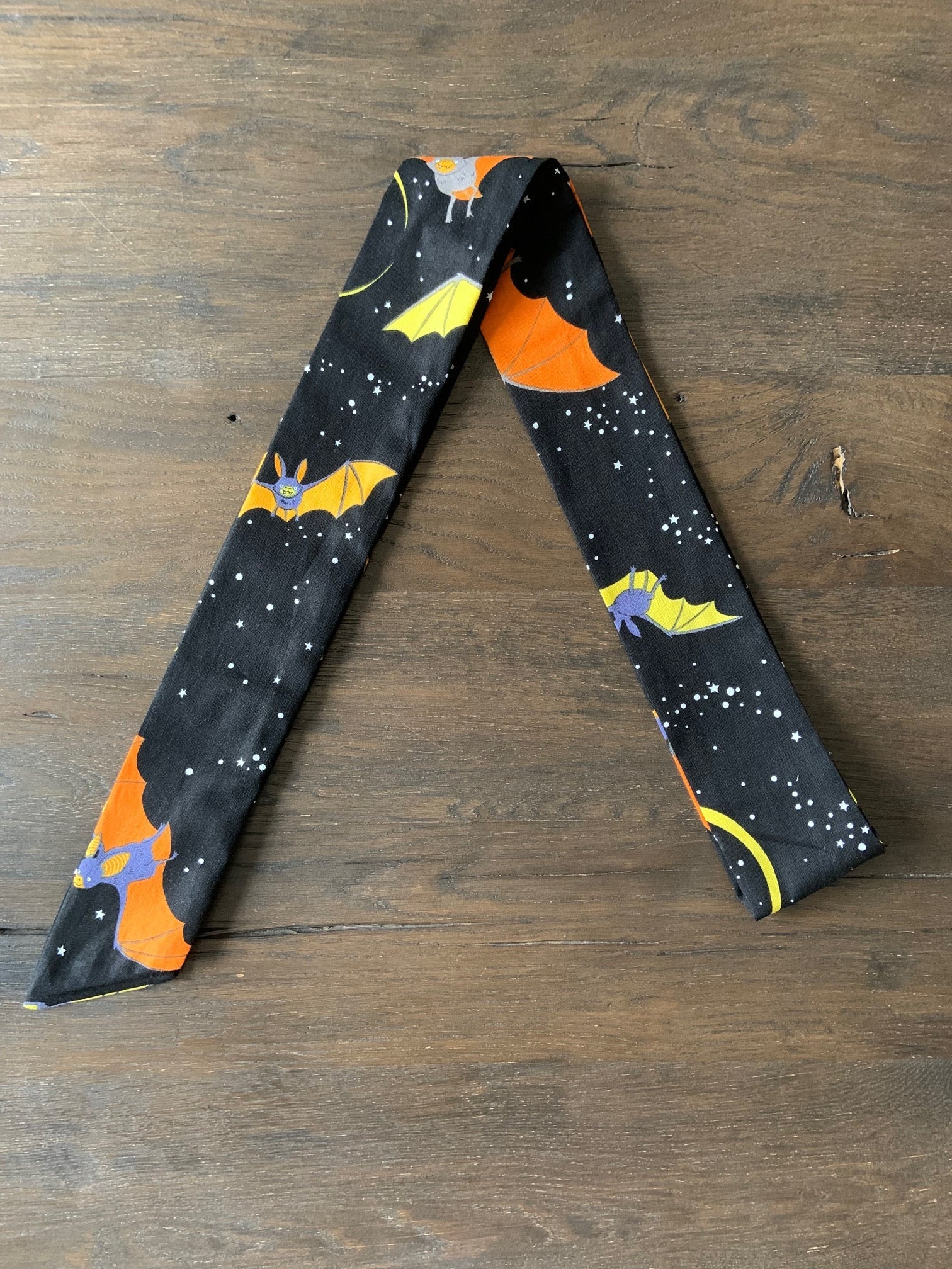 Multipurpose Fabric Tie in Batty print - 1 left!