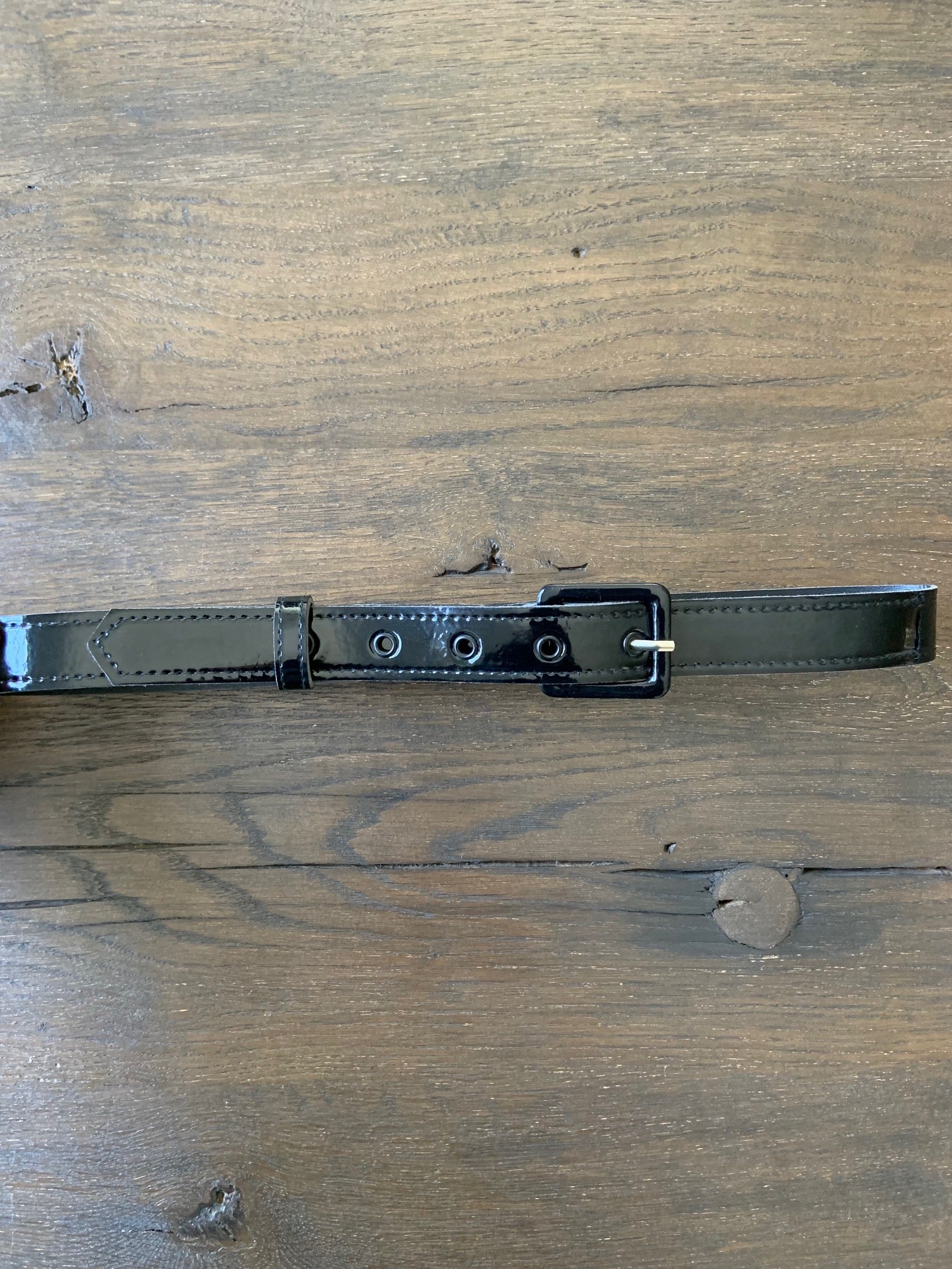Black Vinyl Belt - 4X only, 1 left!