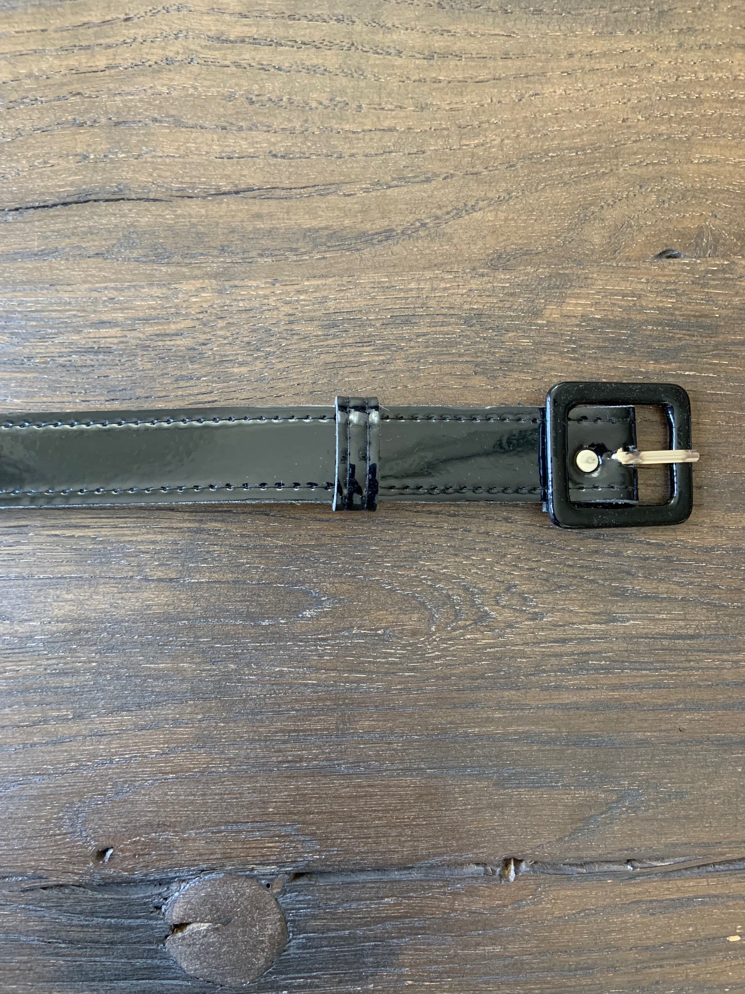 Black Vinyl Belt - 4X only, 1 left!
