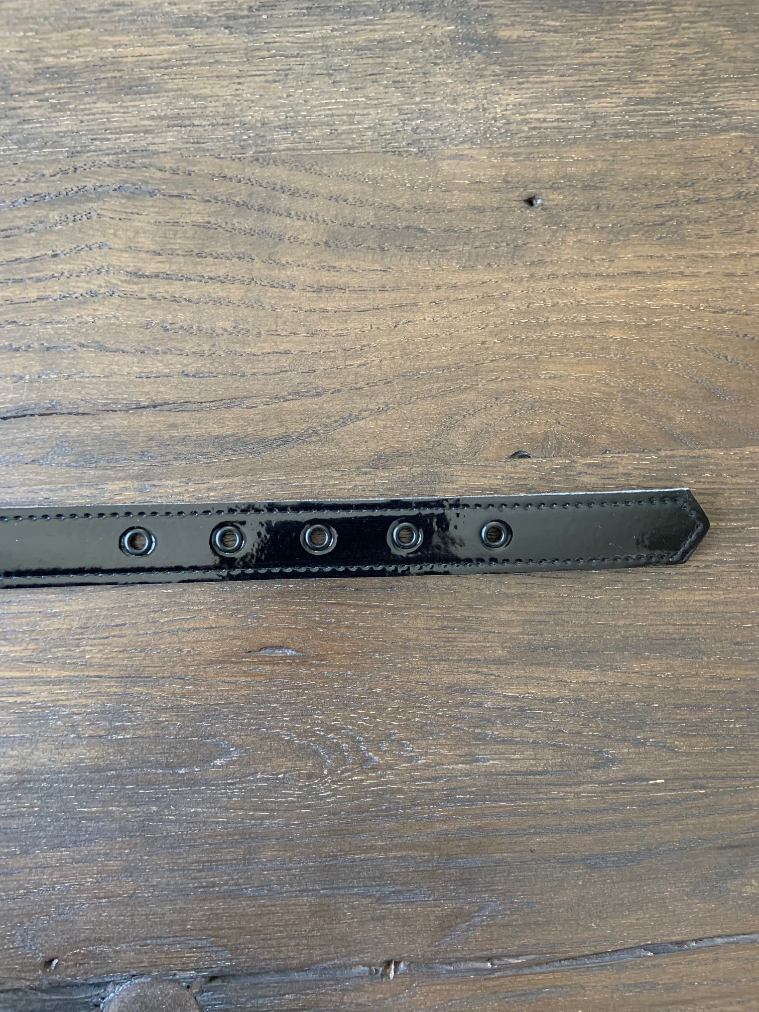 Black Vinyl Belt - 4X only, 1 left!