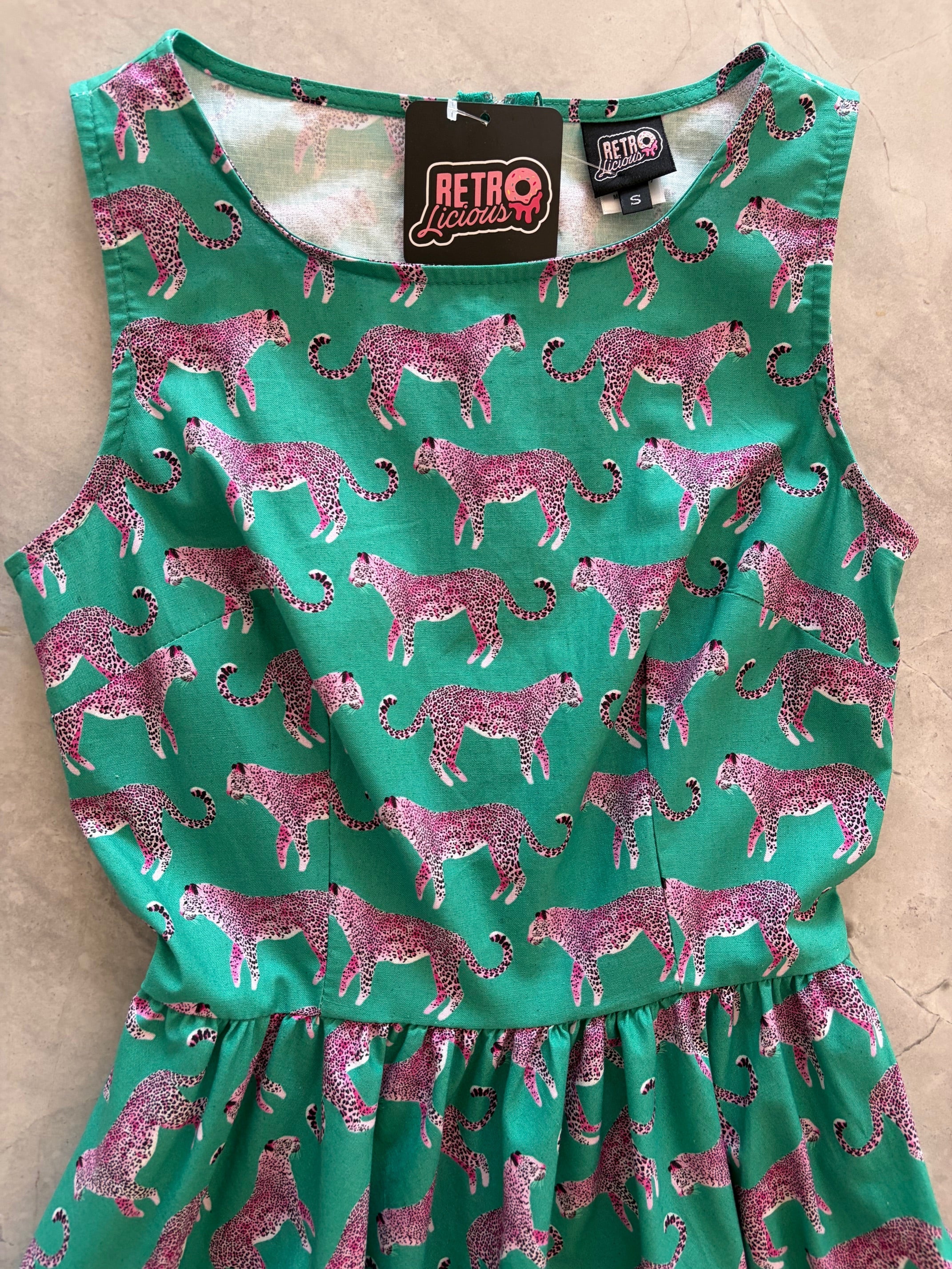 Leopard Vintage Dress
