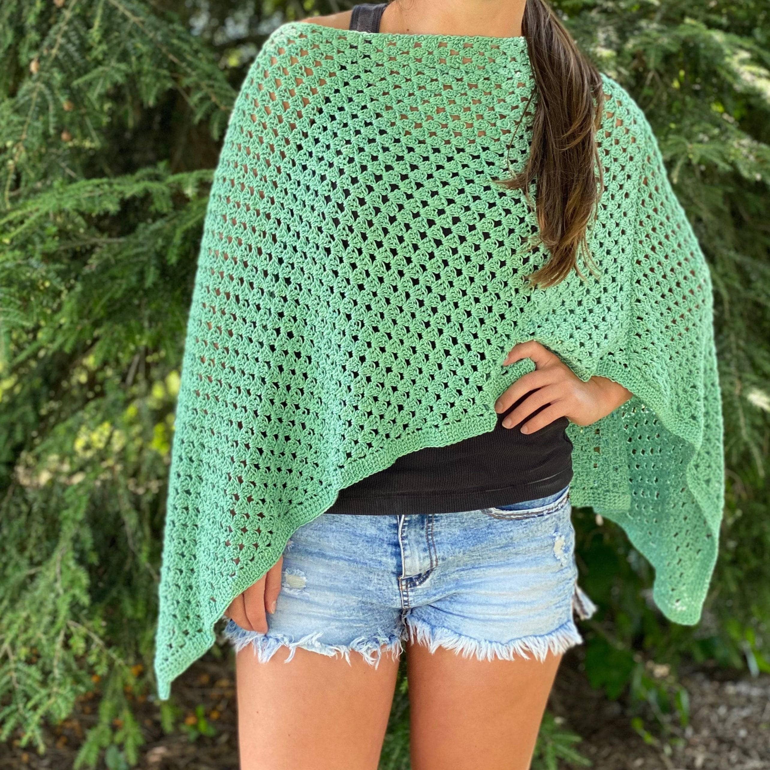 Harvest Festival Poncho Crochet Pattern