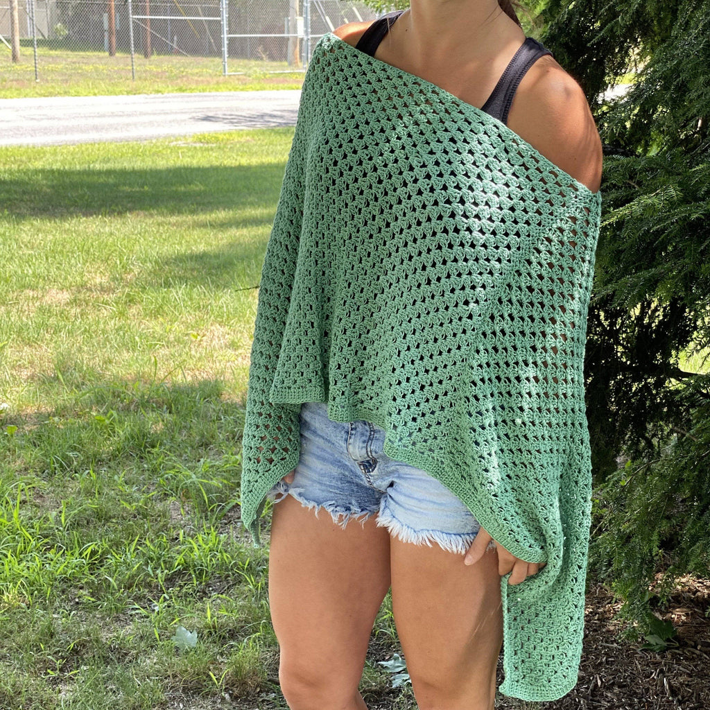 Harvest Festival Poncho Crochet Pattern