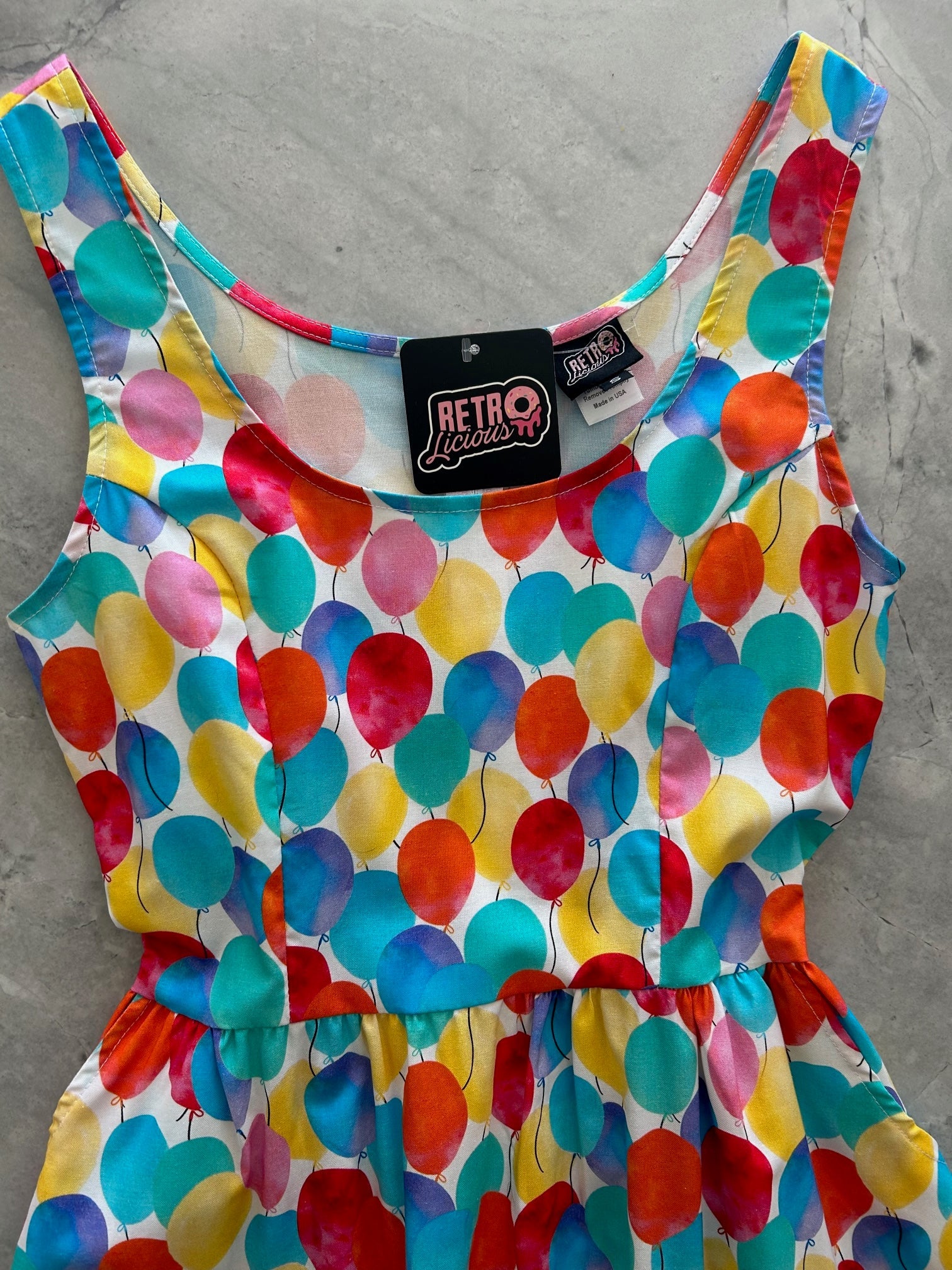 Balloons Fit & Flare Dress - Small only