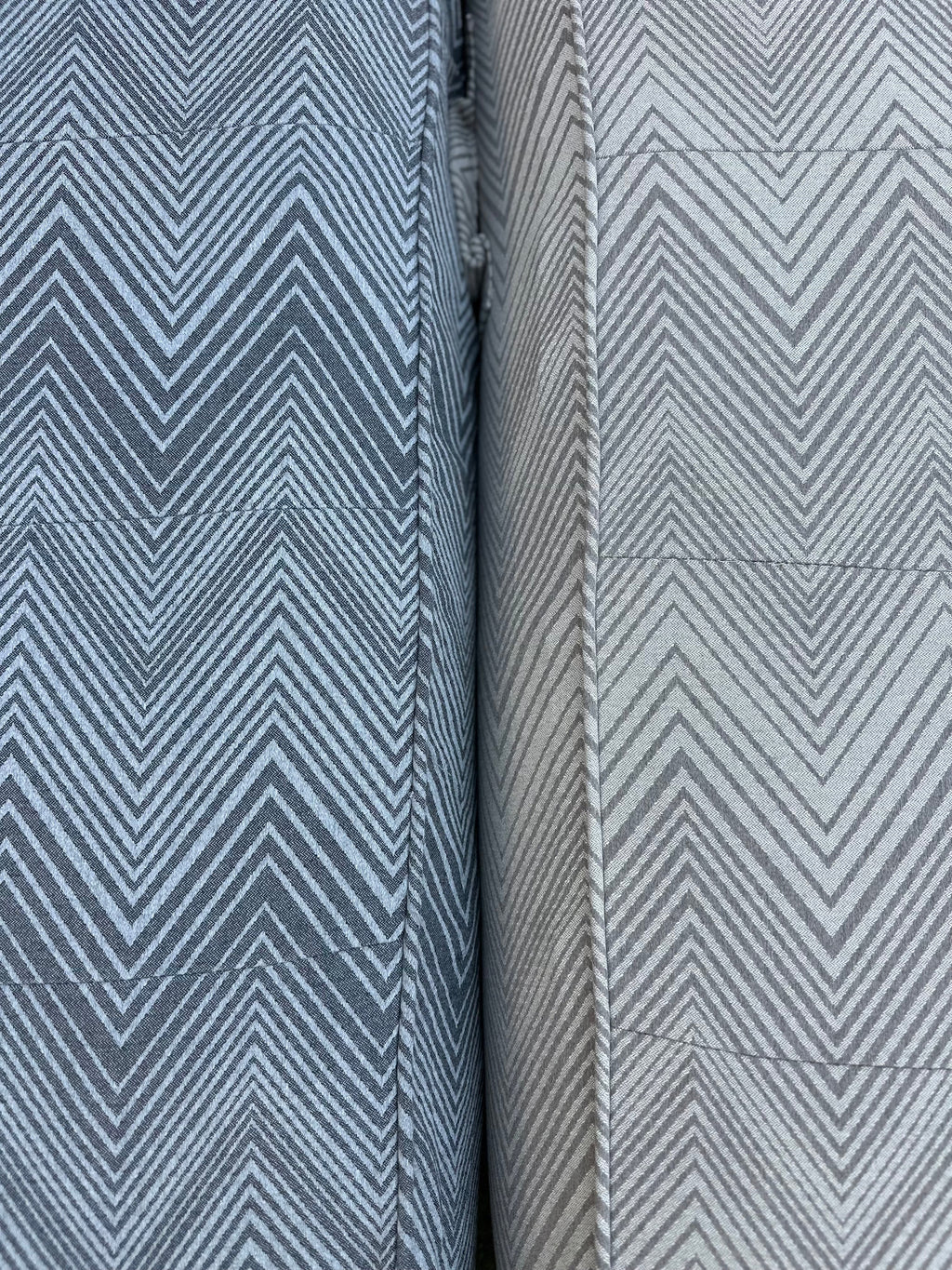 Luxe Linen-Like Inflatable Pool Lounge-Charcoal Zag