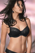 Semi Sheer Lace Full Busted Bra Conturelle Illusion