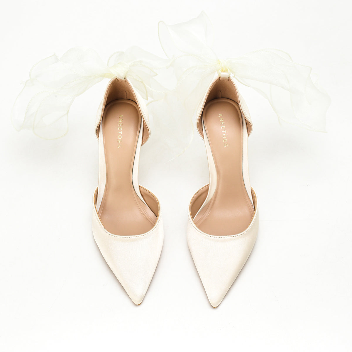 Deena - Bridal Bow Heels